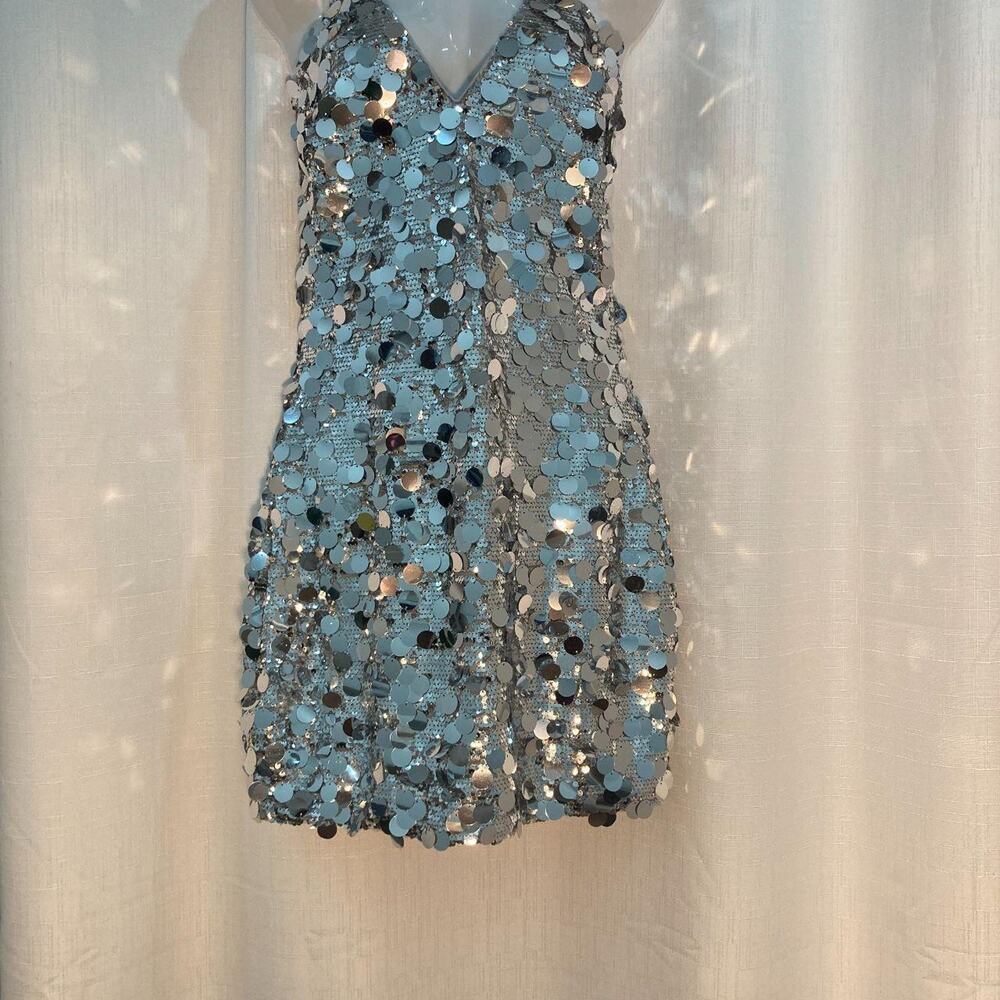 Silver large paillette disc sequin